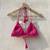 Pink-white-floral-crochet-patch-work-removable-pads-bra-kj10161