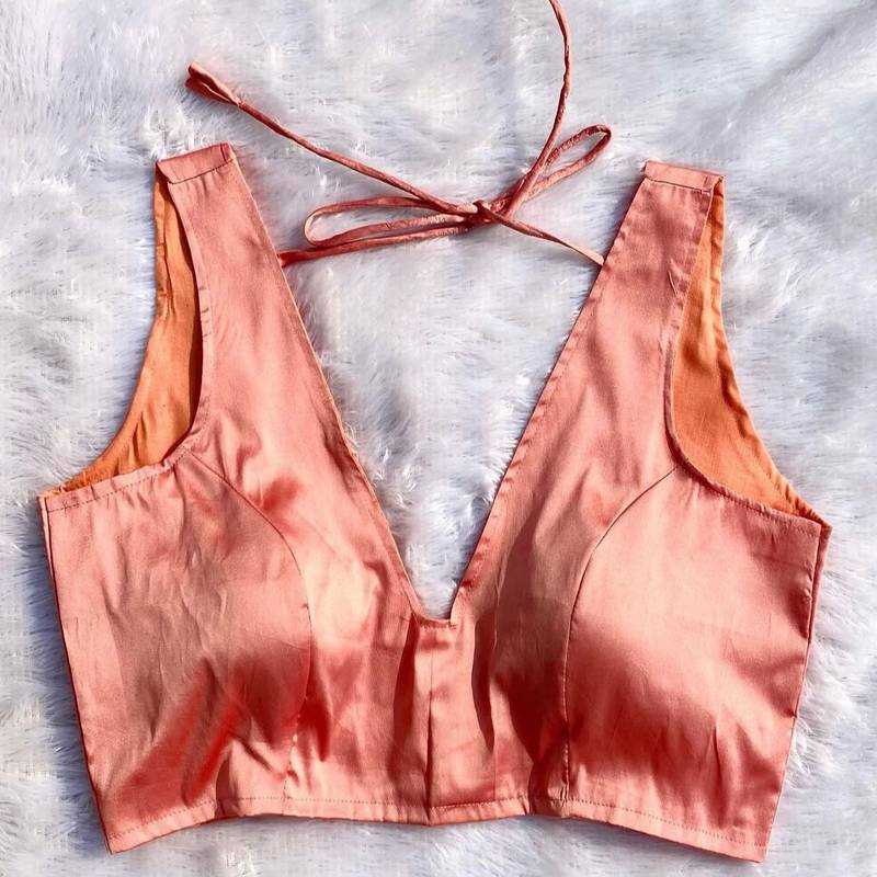 Peach-deep-v-neck-plain-blouse-800-fal10176