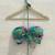 Rama-green-jaal-removable-pads-criss-cross-top-bralette-kj10178