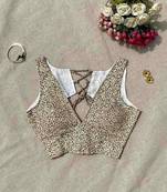 Cream-brown-jaal-deep-v-neck-cotton-blouse-700-fal10190