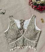 Cream-black-jaal-deep-v-neck-cotton-blouse-700-fal10191