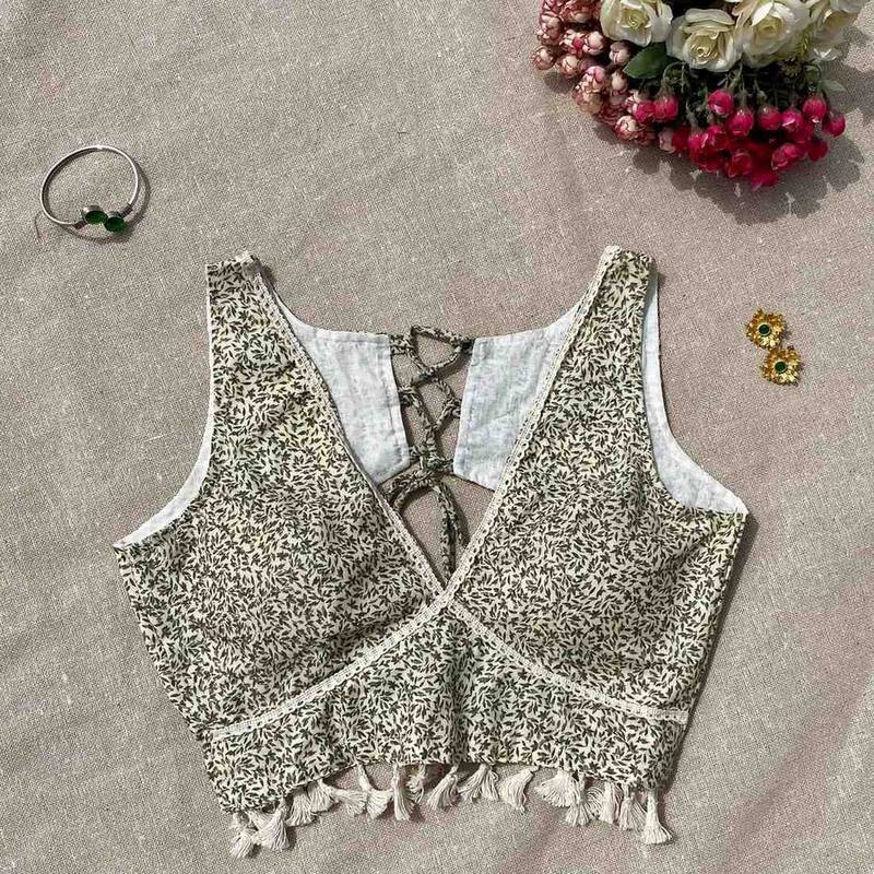 Cream-black-jaal-deep-v-neck-cotton-blouse-700-fal10191