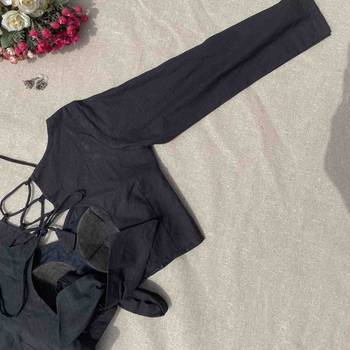 Black-sequin-work-full-sleeves-cotton-blouse-800-fal10193 3