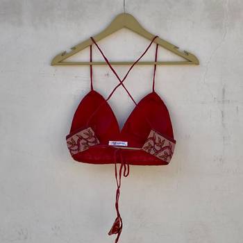 Carrot-batik-floral-removable-pads-bra-kj10226 2