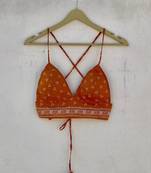 Orange-bandhej-removable-pads-bra-kj10233