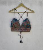 Grey-floral-removable-pads-bra-kj10260
