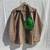 Brown-khadi-shirt-and-green-lehariya-kota-doria-bra-combo-kj10282