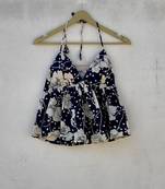 Black-floral-tree-removable-pads-top-kj10289