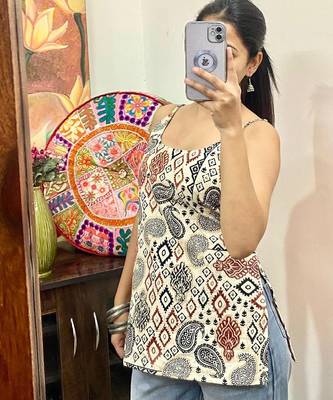 Nivara-2-in-1-cotton-kurti-kj10302 4