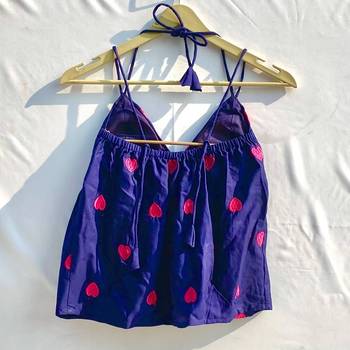Navy-blue-heart-tree-removable-pads-top-kj10312 2