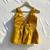 Mustard-ikat-deep-v-neck-cut-sleeves-top-kj10315
