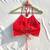Red-bird-criss-cross-removable-pads-top-kj10316