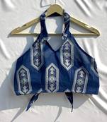 Blue-indigo-geometry-back-knot-top-kj10319
