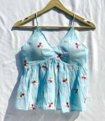 Blue-butterfly-mulmul-removable-pad-top-kj10337