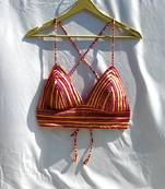 Multicolor-stripe-removable-pads-bra-kj10343