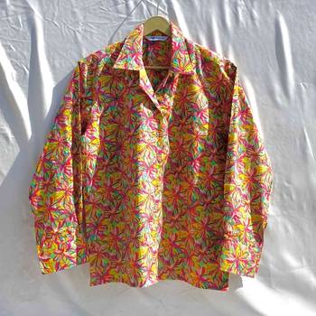 Holi-floral-jaal-shirt-and-stripe-bra-combo-kj10346 3