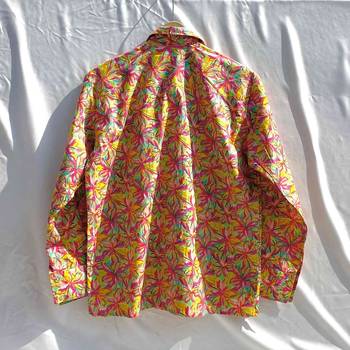 Holi-floral-jaal-shirt-and-stripe-bra-combo-kj10346 4