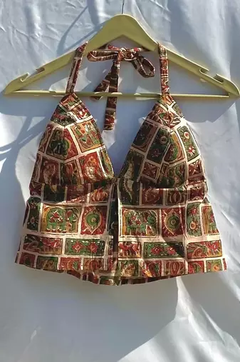 Multicolor-hand-block-gulati-top-kj10350