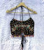 Black-multicolor-sequin-hand-work-rupiyana-top-kj10383