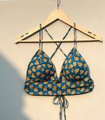 Rama-green-motif-bra-kj0264-clearance-sale