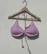 Lavender-plain-snail-shape-removable-pads-bra-kj10398