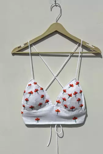 Orange-floral-embroidery-removable-pads-bra-kj10400
