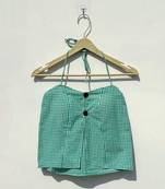 Green-checks-retro-removable-pads-top-kj10407