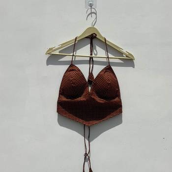 Brown-polka-camel-removable-pads-bra-kj104122 1