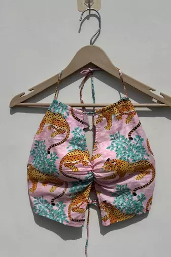 Pink-leopard-twing-removable-padded-top-kj10463