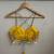Navratri-yellow-leafy-with-shell-padded-top-kj10490