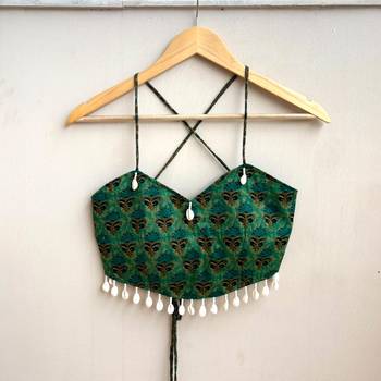 Navratri-green-butti-with-shell-padded-top-kj10492 1