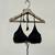 Black-plain-snail-shape-padded-bra-kj10512