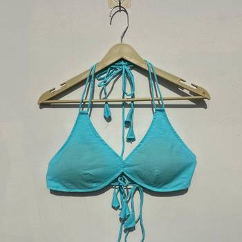 Blue-plain-snail-shape-padded-bra-kj10513 1