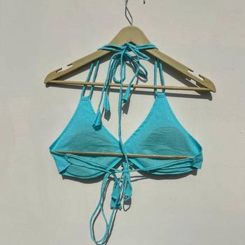 Blue-plain-snail-shape-padded-bra-kj10513 2