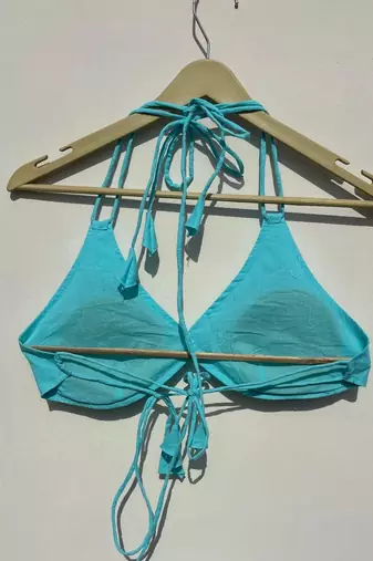 Blue-plain-snail-shape-padded-bra-kj10513