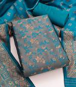 Embellished Unstitched Dress Material
