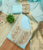 Pure Silk Unstitched Dress Material