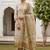 Printed Linen Unstitched Dress Material