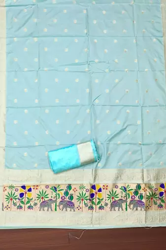 Pure Silk Unstitched Dress Material