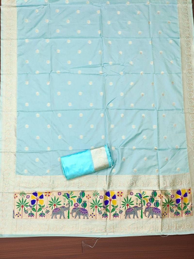 Pure Silk Unstitched Dress Material