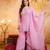  Embroidery Work Crunchy Straight Kurta Palazzo and Dupatta Set