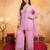  Embroidery Work Crunchy Straight Kurta Palazzo and Dupatta Set