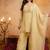  Embroidery Work Crunchy Straight Kurta Palazzo and Dupatta Set