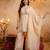  Embroidery Work Crunchy Straight Kurta Palazzo and Dupatta Set