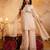  Embroidery Work Crunchy Straight Kurta Palazzo and Dupatta Set