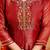  Embroidery Work Crunchy Straight Kurta Palazzo and Dupatta Set