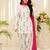 Women's Floral Printed Cotton Short Kurti with Patiala Salwar and Dupatta Set