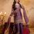  Embroidery Work Fendy Straight Kurta Palazzo and Dupatta Set