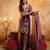 Embroidery Work Fendy Straight Kurta Palazzo and Dupatta Set