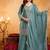  Embroidery Work Fendy Straight Kurta Palazzo and Dupatta Set